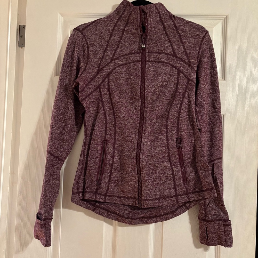 Lululemon Define Jacket (Heathered Plum)